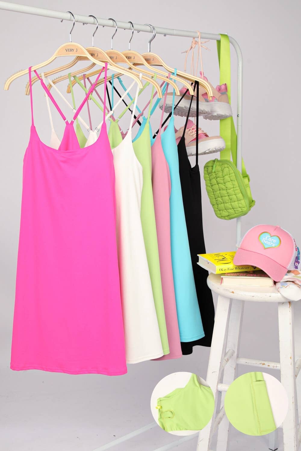 Lily Sleeveless Active Tennis Mini Dress