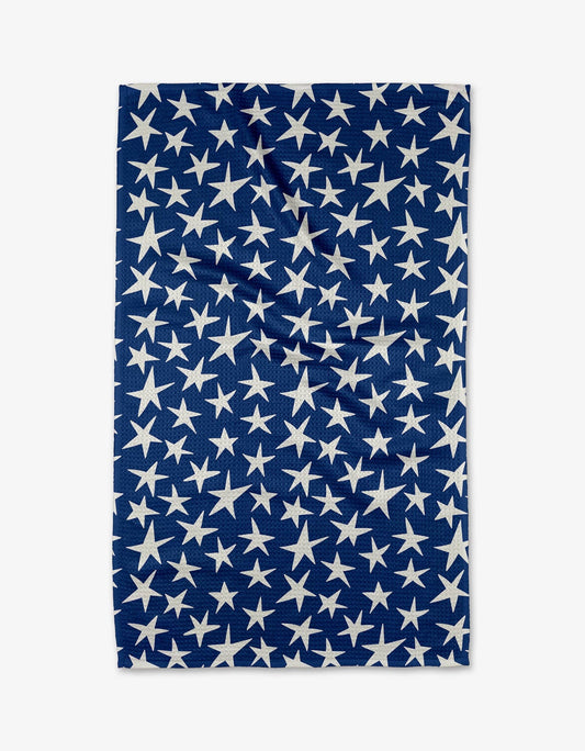 Geometry "Usa Stars" Tea Towel