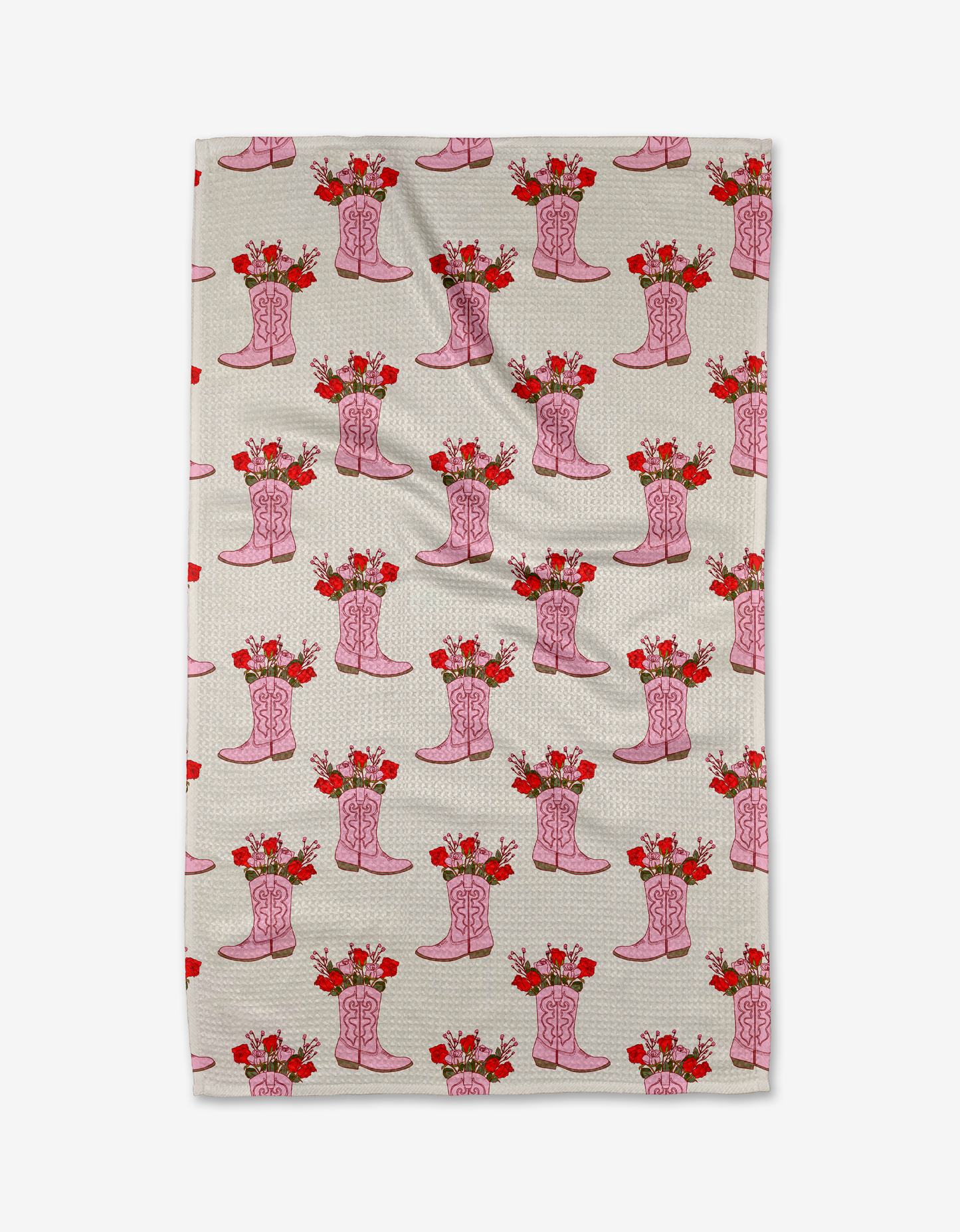 Geometry "Cowgirl Boots" Tea Towel